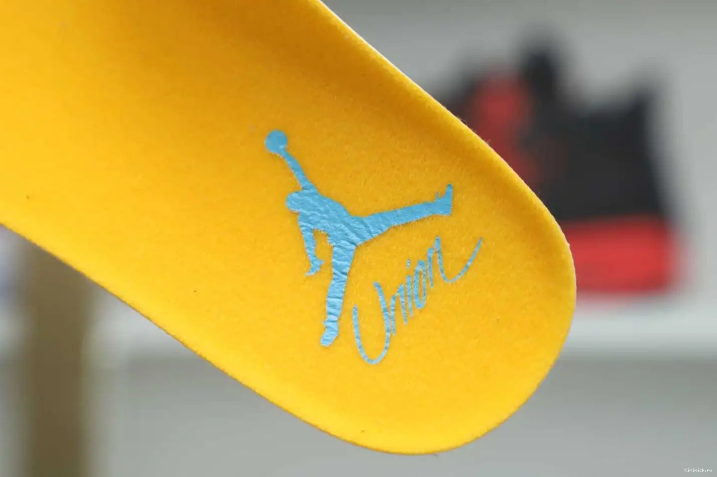 4 JORDAN LA RETRO HAZE' UNION AIR Kimikick X 'TAUPE 0406